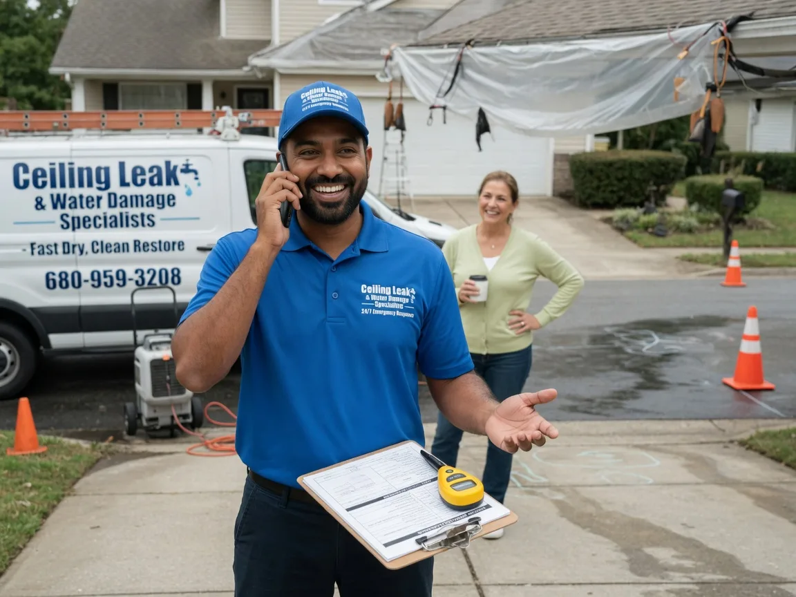 Ceiling Leak Cleanup Forest Grove, OR FAQs